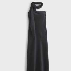 Abercrombie Julia Strapless Scarf Maxi Dress